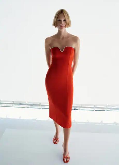 Imagen - Vestido rojo de Mango (89,99 euros)