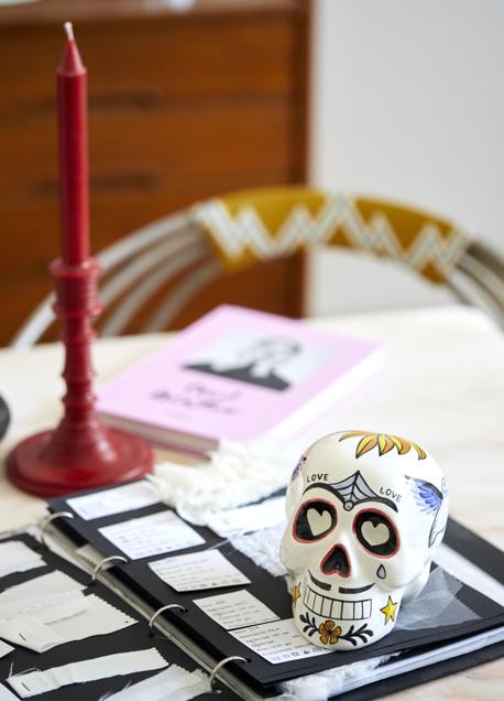 Imagen - La calavera de Talavera del atelier de Jorge Redondo. / A. Rivera