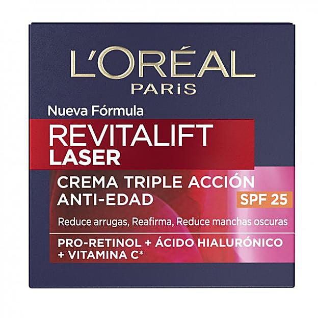 L'oréal París Revitalift Laser Protección Solar SPF +20.