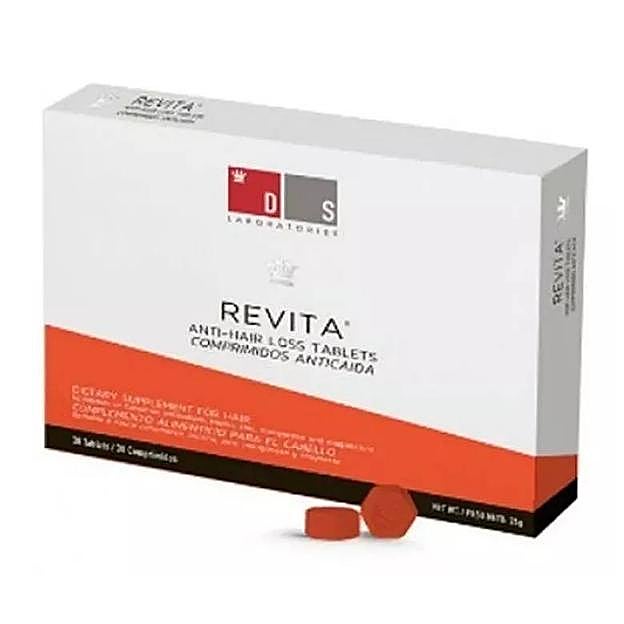 Comprimidos anticaída para el pelo de DS Laboratories. Precio: 25,20 euros