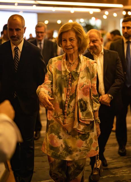 Imagen - La reina Sofía en Houston. Foto: Gtres.