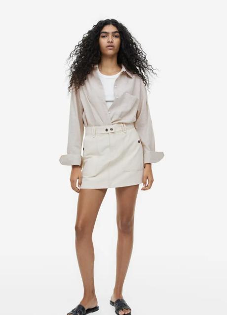 Imagen - Camisa de lino de H&M, 29,99 euros.