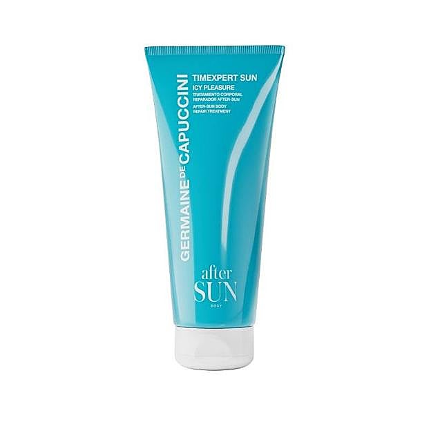 Crema corporal para quemaduras solares efecto frío de Germaine de Capuccini. Precio: 33,75 euros