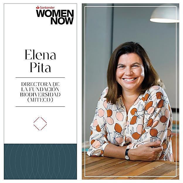 Elena Pita, directora de la Fundación Biodiversidad, intervendrá en Santander WomenNOW