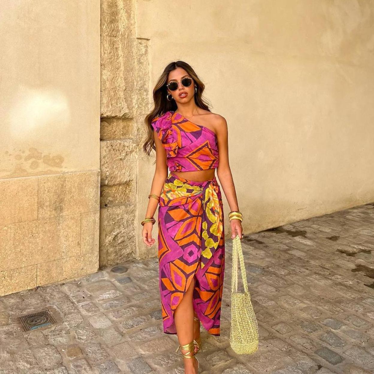 La influencer lleva el conjunto superventas de Zara