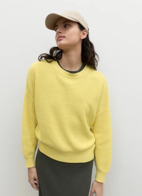 Imagen - Jersey amarillo de Ecoalf. Foto: Ecoalf.