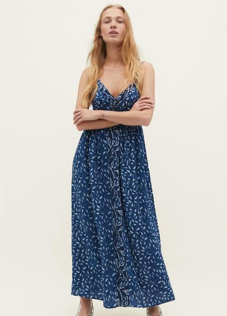 Imagen - Vestido azul de Stradivarius (29,99 euros)