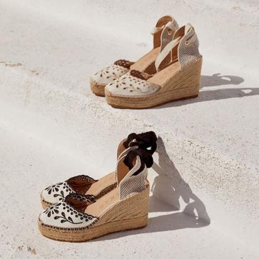 Imagen secundaria 1 - Las influencers con las alpargatas de Alhamas.