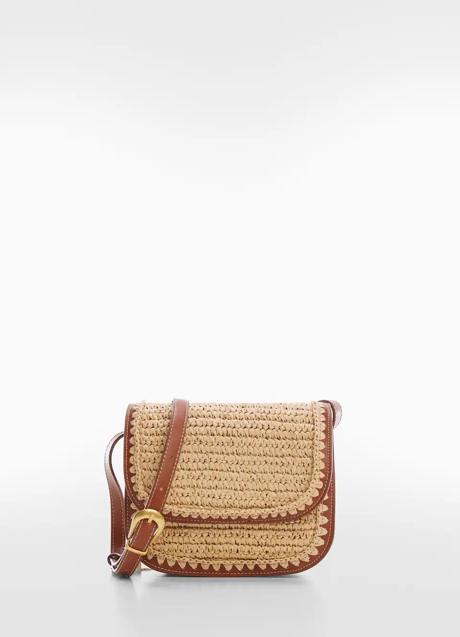 Imagen - Bolso de rafia de Mango (39,99 euros)