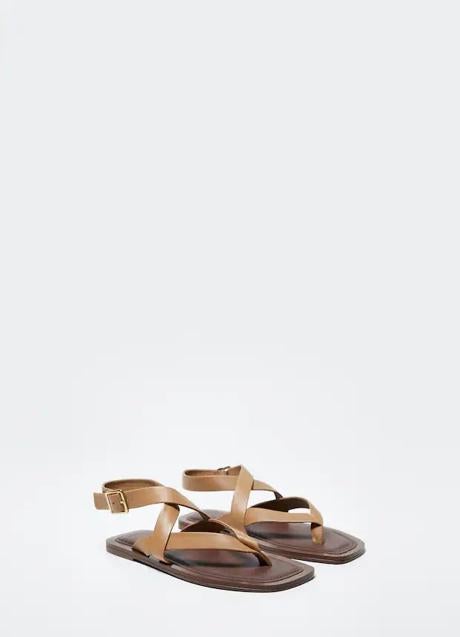 Imagen - Sandalias planas de Mango (39,99 euros)