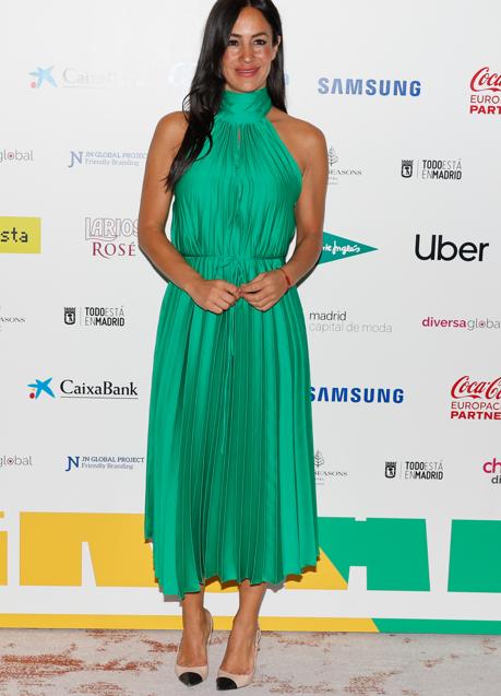 Imagen - Begoña Villacís con un vestido de Mango. / GTRES