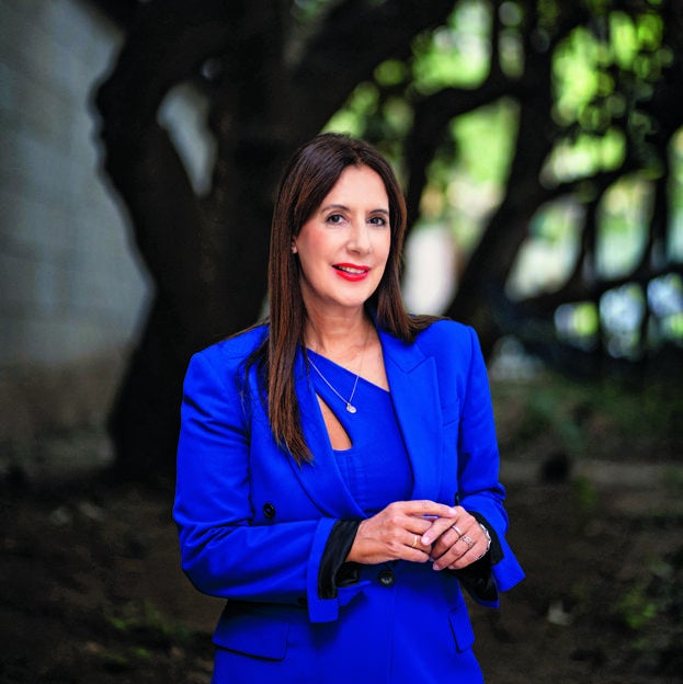 La escritora Dolores Redondo. 