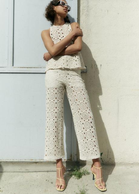 Imagen - Pantalón de crochet de Sfera 39,99 euros)