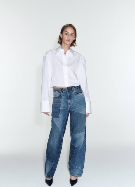 Imagen - Vaqueros patchwork anchos