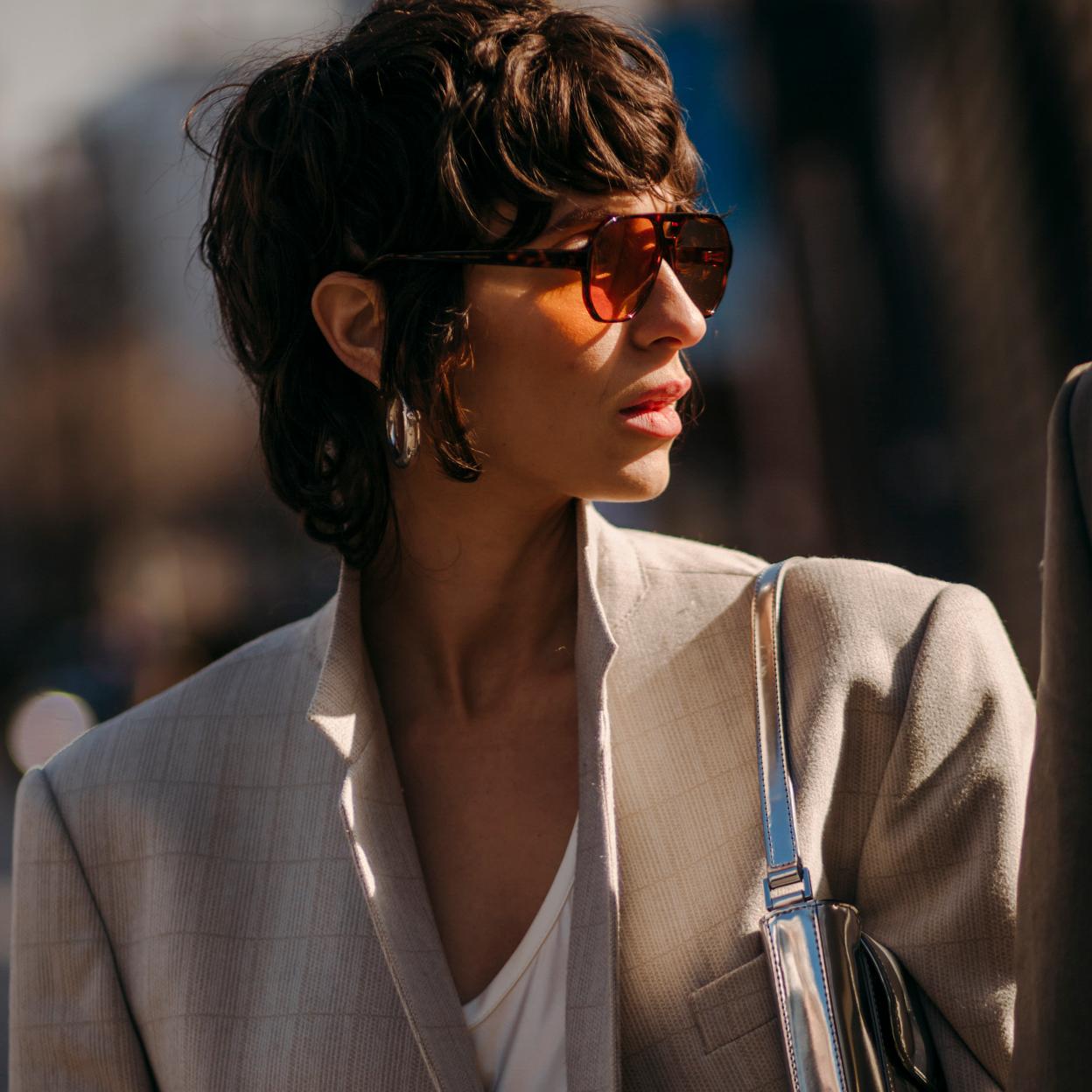 Una influencer en el street style.