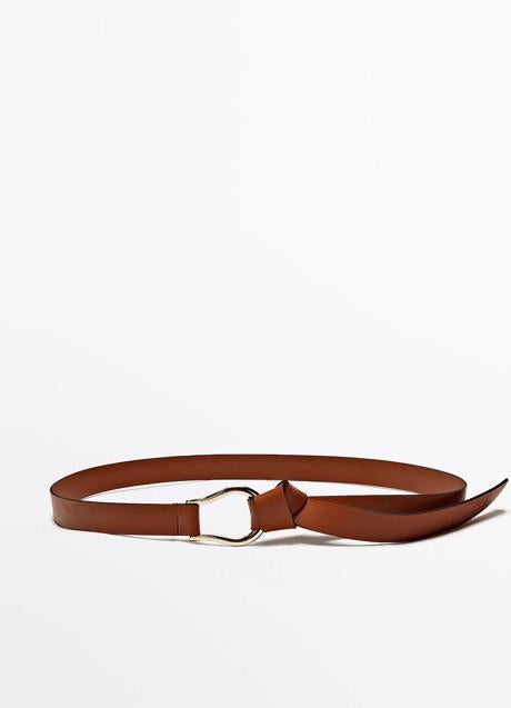 Imagen - Cinturón de piel de Massimo Dutti (39,95 euros)