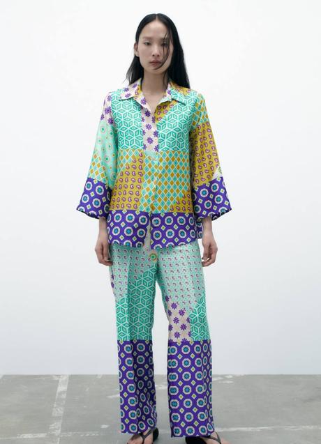 Imagen - Look con estampado patchwork