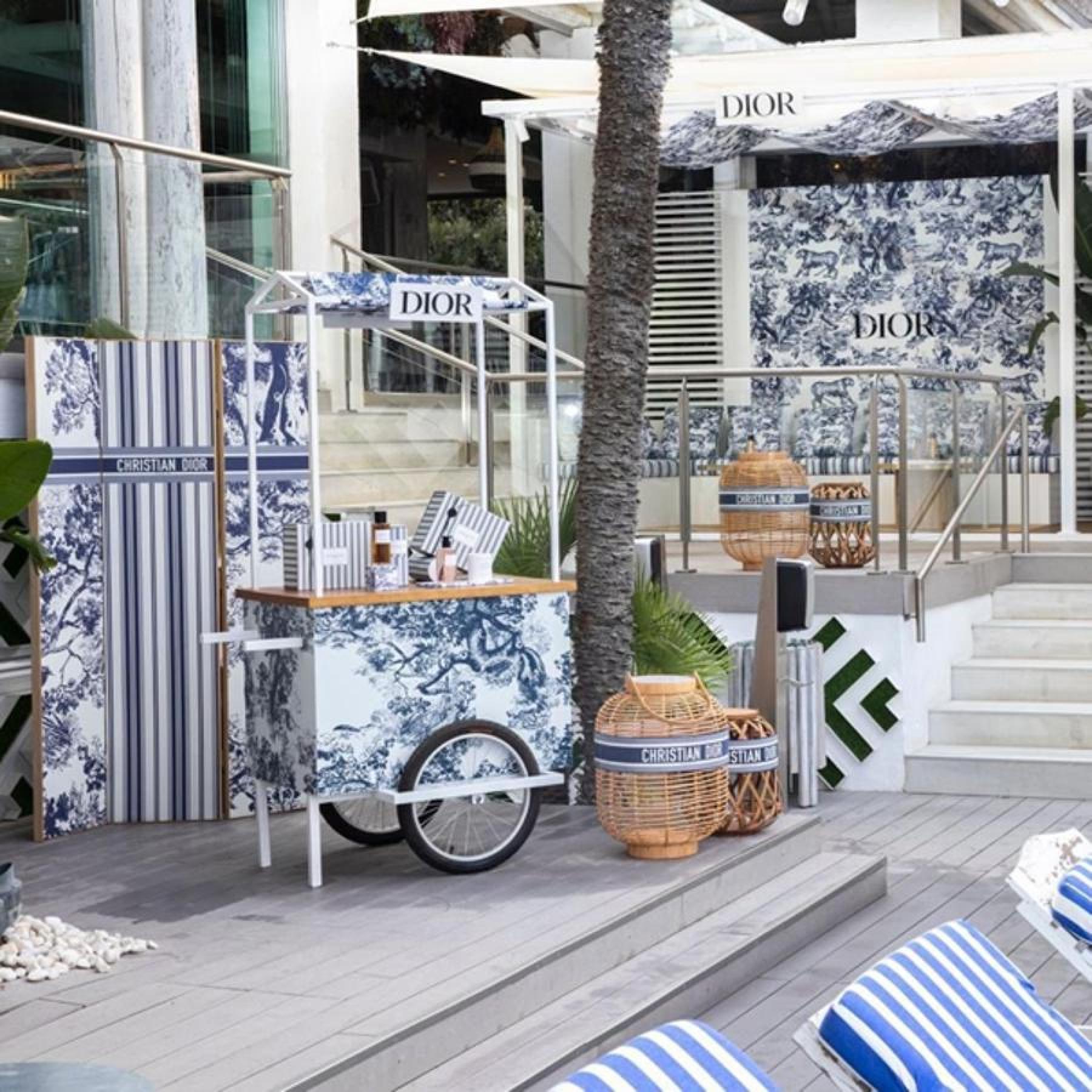 Dior abre una tienda efímera de belleza en el hotel Puente Romano de Marbella