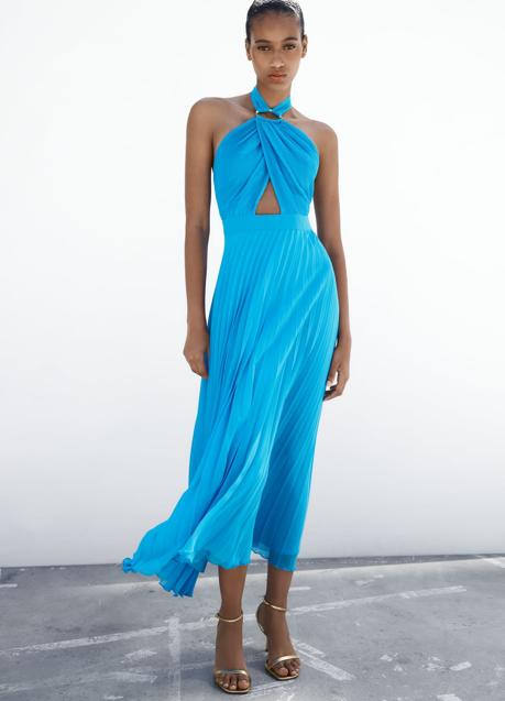 Imagen - Vestido azul de Zara (39,99 euros)