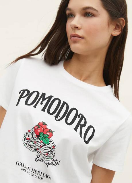 Imagen - Camiseta con print de comida