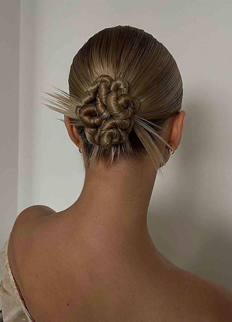 Imagen - Peinado de moño tipo espirales