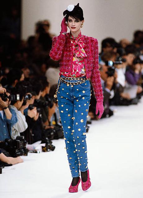 Imagen - Look de la colección otoño-invierno 92/93 de Chanel.