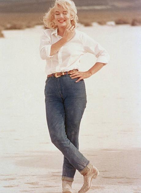 Imagen - Marilyn Monroe, con vaqueros.