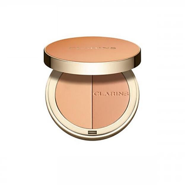Dúo de polvos bronceadores de Clarins.