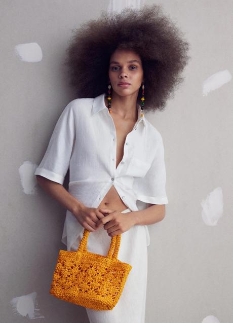 Imagen - Bolso de rafia de Mango (25,99 euros)