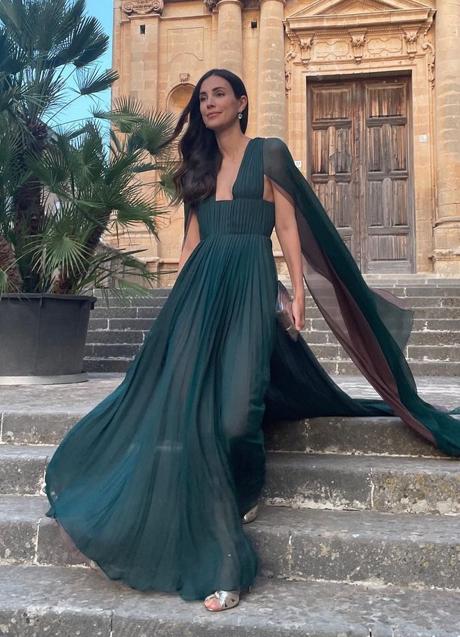 Imagen - Sassa de Osma con un vestido de Dior. / @sassadeo