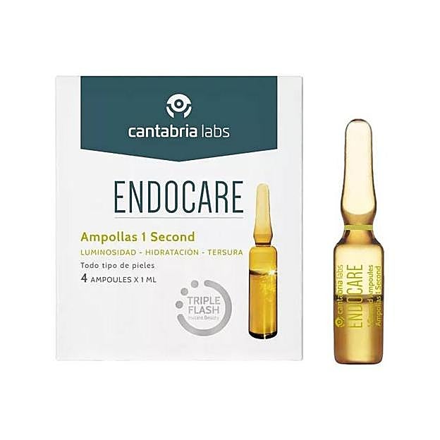 Ampollas 1 Second Triple Flash de Endocare. Precio: 9,86 euros