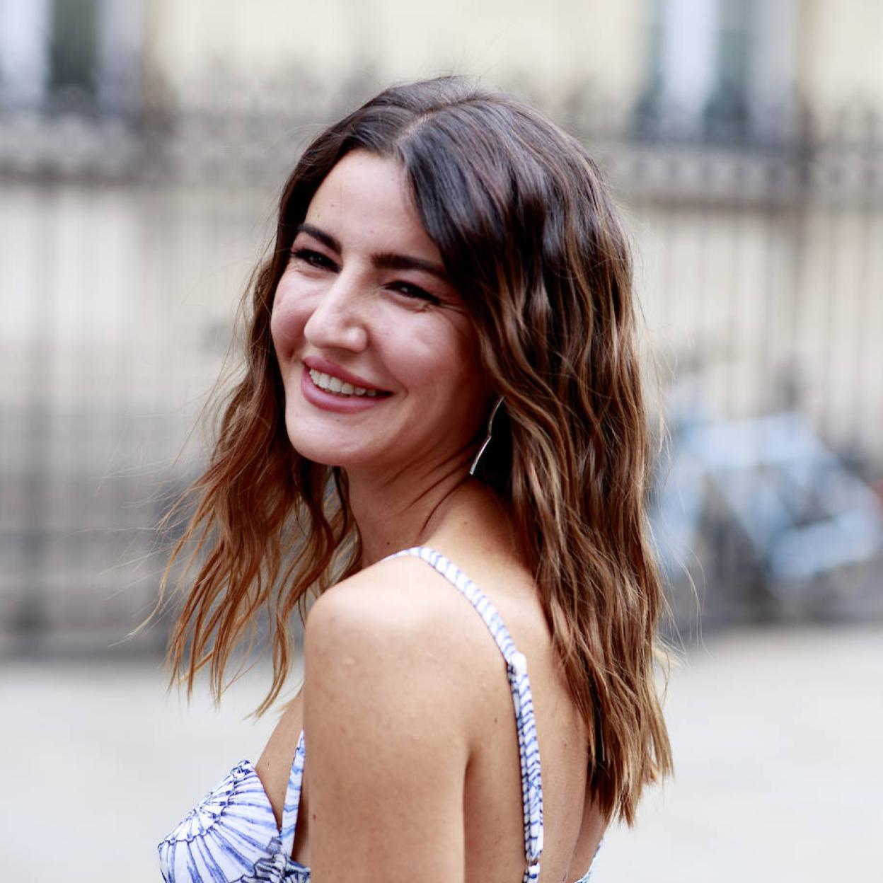 Alexandra Pereira con efecto buena cara en la Fashion Week