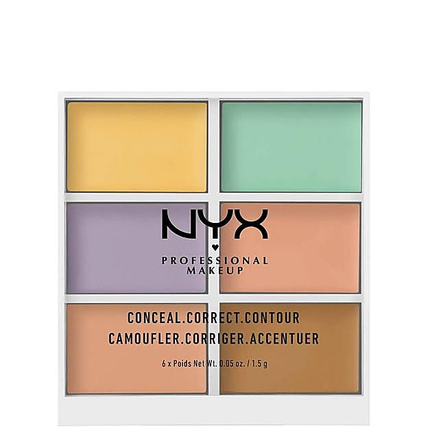 Paleta correctores de Nyx. Precio: 15,45 euros