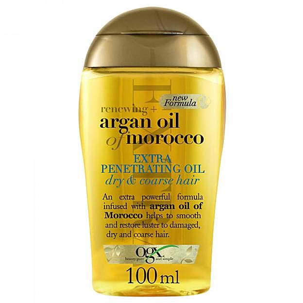 Mascarilla con aceite de argán de OGX.