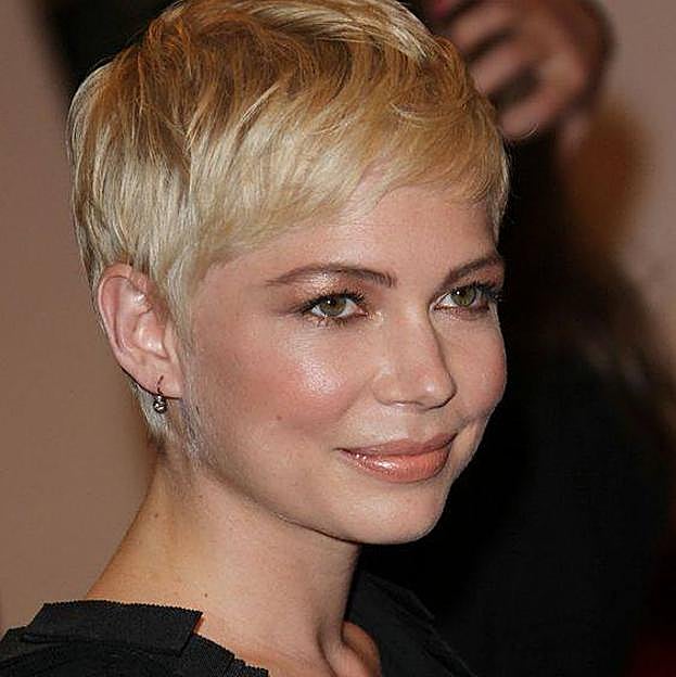 Corte de pelo para cara redonda tipo pixie