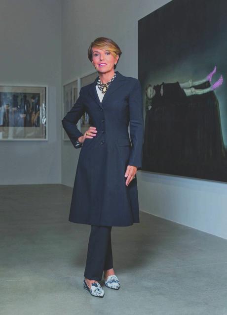 Imagen - Patrizia Sandretto Re Rebaudengo, que tiene parte de su colección de arte en la isla italiana de San Giacomo.