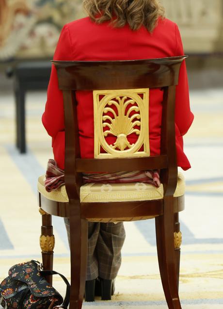 Imagen - La infanta Elena con bolso Saddle de Dior. Foto: Gtres.