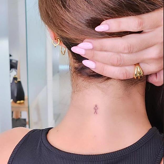 El tatuaje de Paula Echevarría que representa a sus hijos.