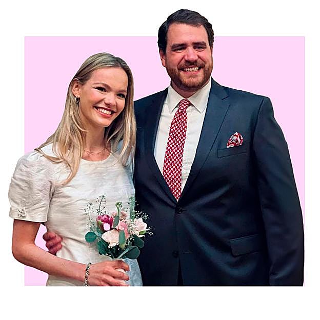 Así ha sido la historia de amor de Johan-Wenzel de Liechtenstein y Felicitas von Hartig: flechazo, zafiros y boda en Viena