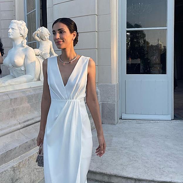 Sassa de Osma sorprende en París con el vestido nupcial más favorecedor de la temporada que inspirará a todas las novias