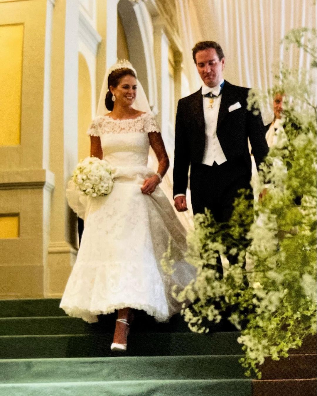 La princesa Magdalena junto a su marido Christopher O'Neill 