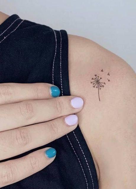 Imagen - Tatuaje con dibujo de diente de león