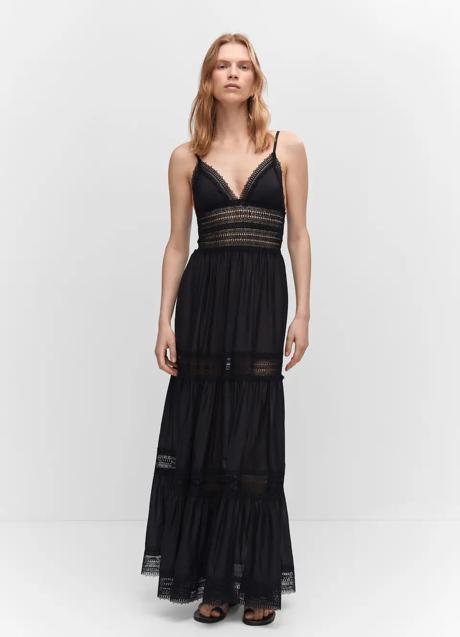 Imagen - Vestido negro de Mango (69,99 euros)