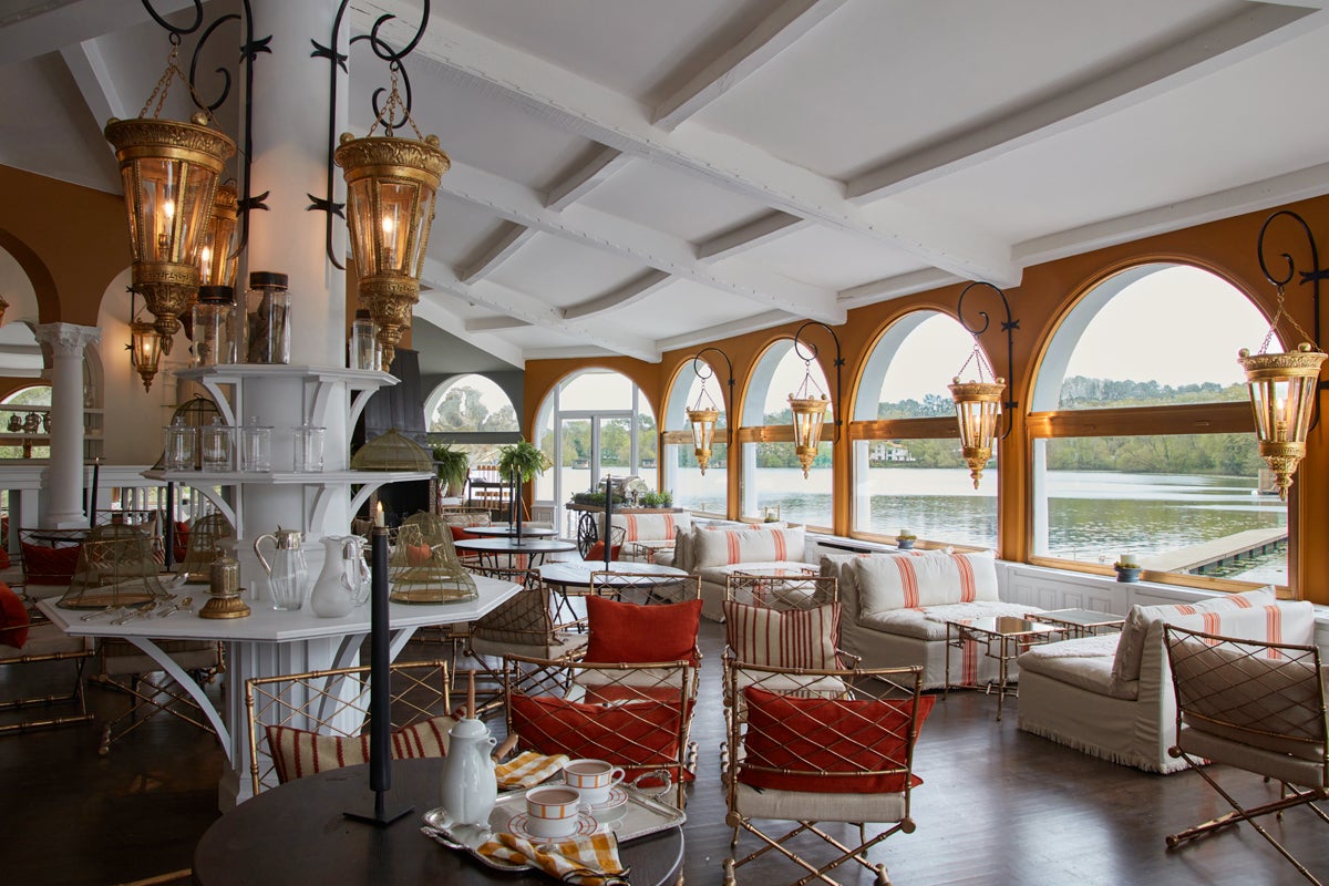 La chocolatería del hotel Brindos Lac & Château. 