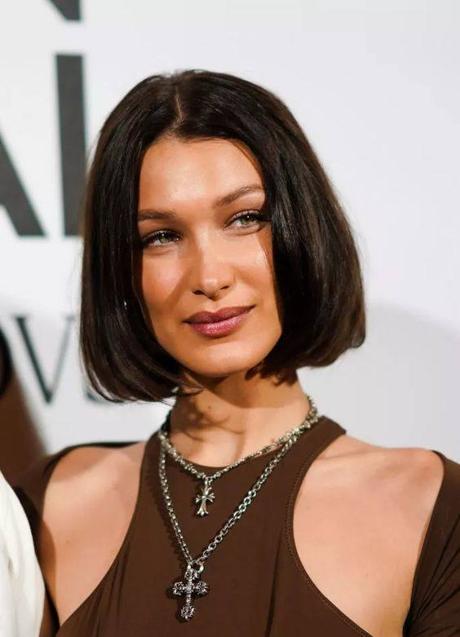 Imagen - Bella Hadid con bob para cara alargada