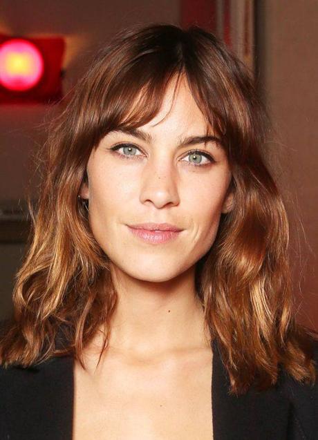 Imagen - Alexa Chung con shaggy y flequillo cortina