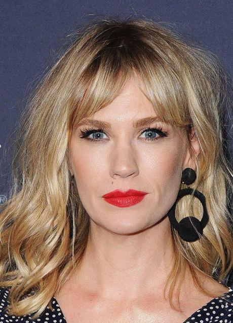 Imagen - January Jones con corte shaggy a media melena