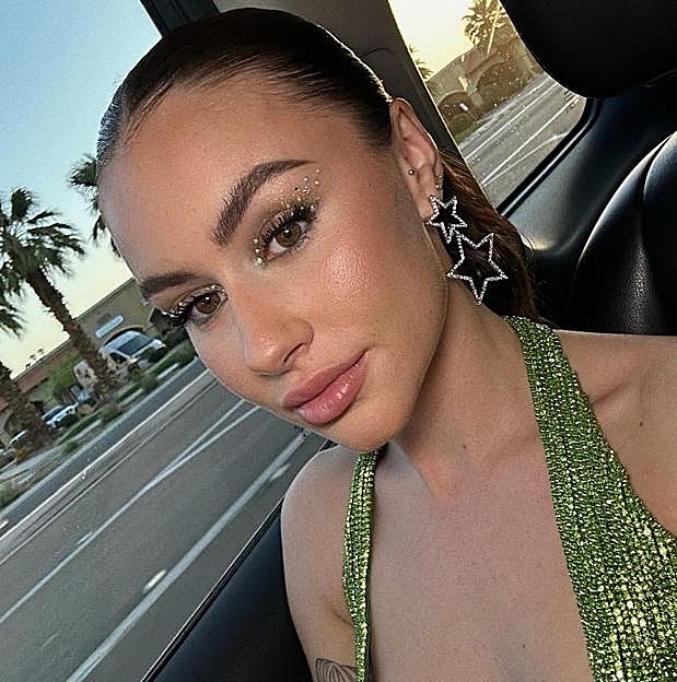 El maquillaje de Abril Cols para Coachella 2023.