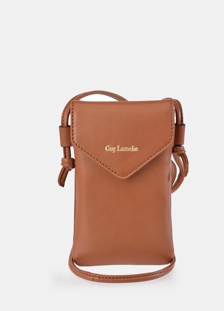 Imagen - Bolso mini en marrón de Guy Laroche. Foto: El Corte Inglés.