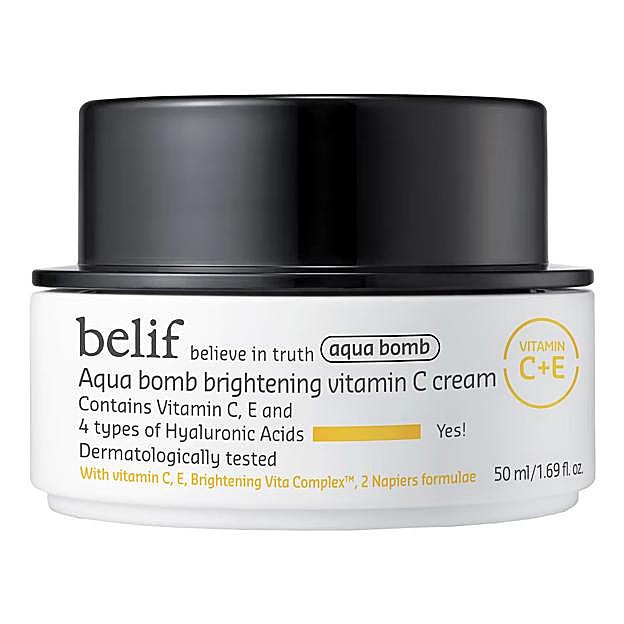 Aqua Bomb Brightening Vitamin C de Belif.